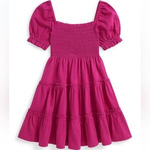 Polo Ralph Lauren Smocked Square Neck Dress, 4 - NWT